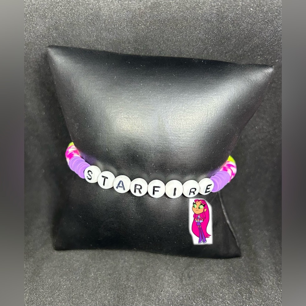 Starfire (Teen Titans) Heishi Bracelet